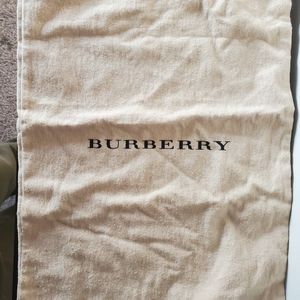 Burberry dust bag (used)